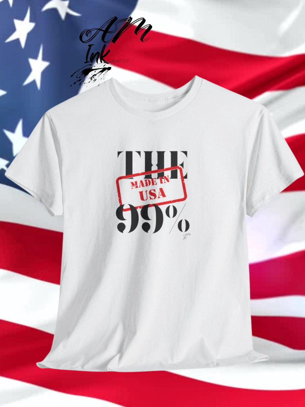 Made in USA Graphic Tee, Patriotic American Pride Shirt