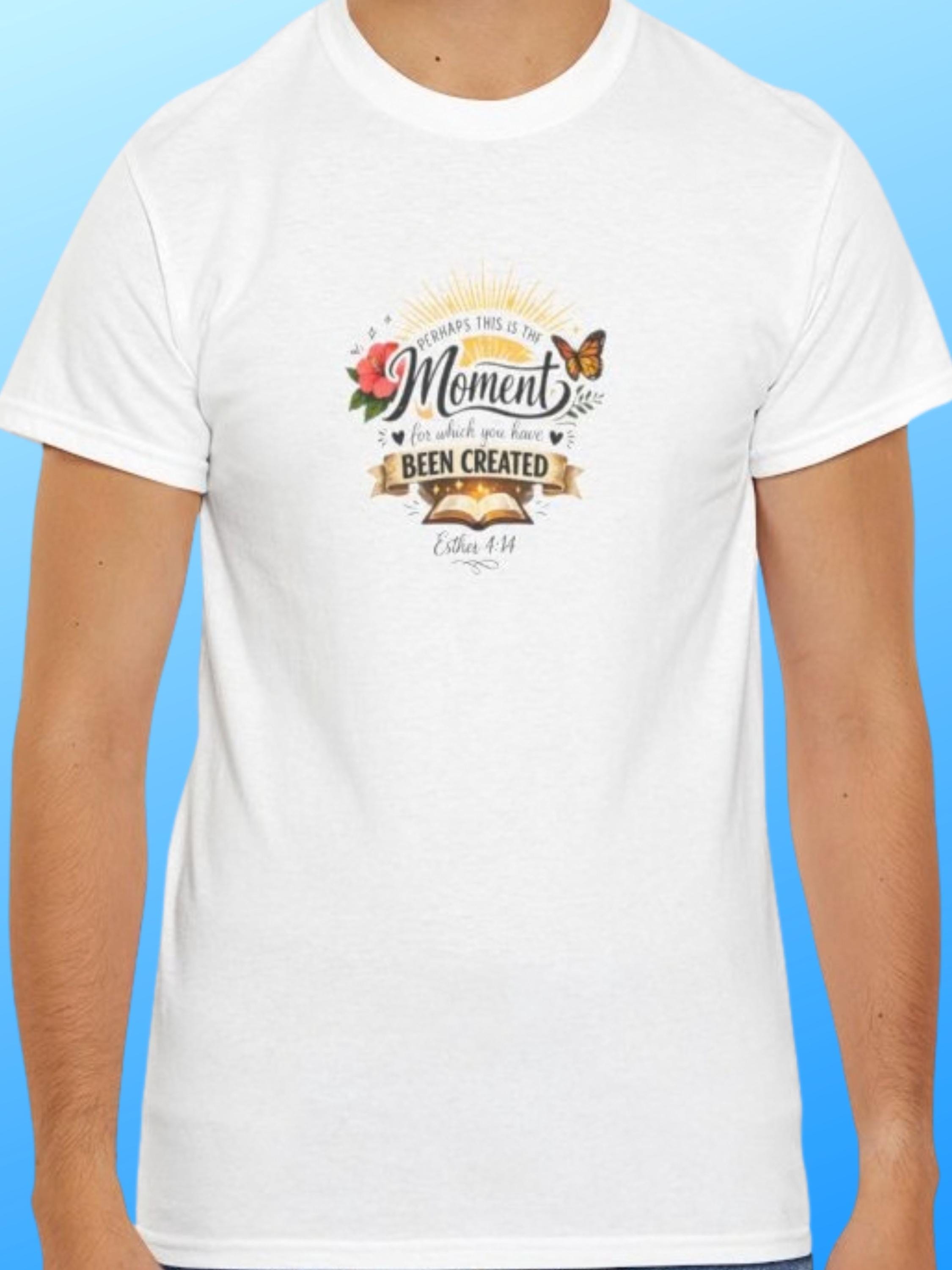 Christian T-Shirt – Esther 4:14 Inspirational Faith Tee