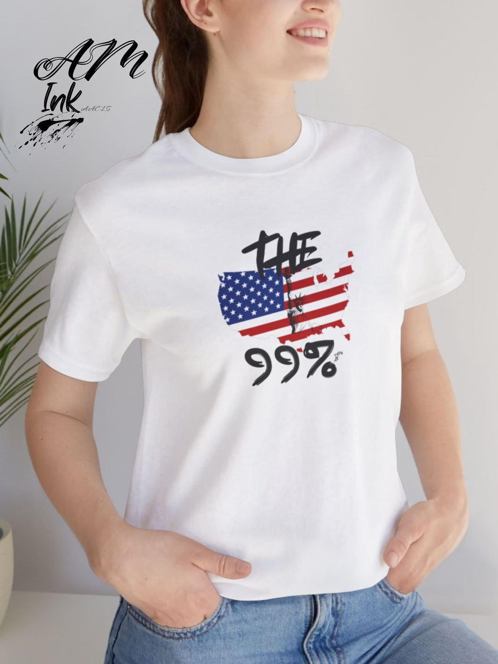 99% American Flag Graphic Tee - Patriotic USA Pride Shirt