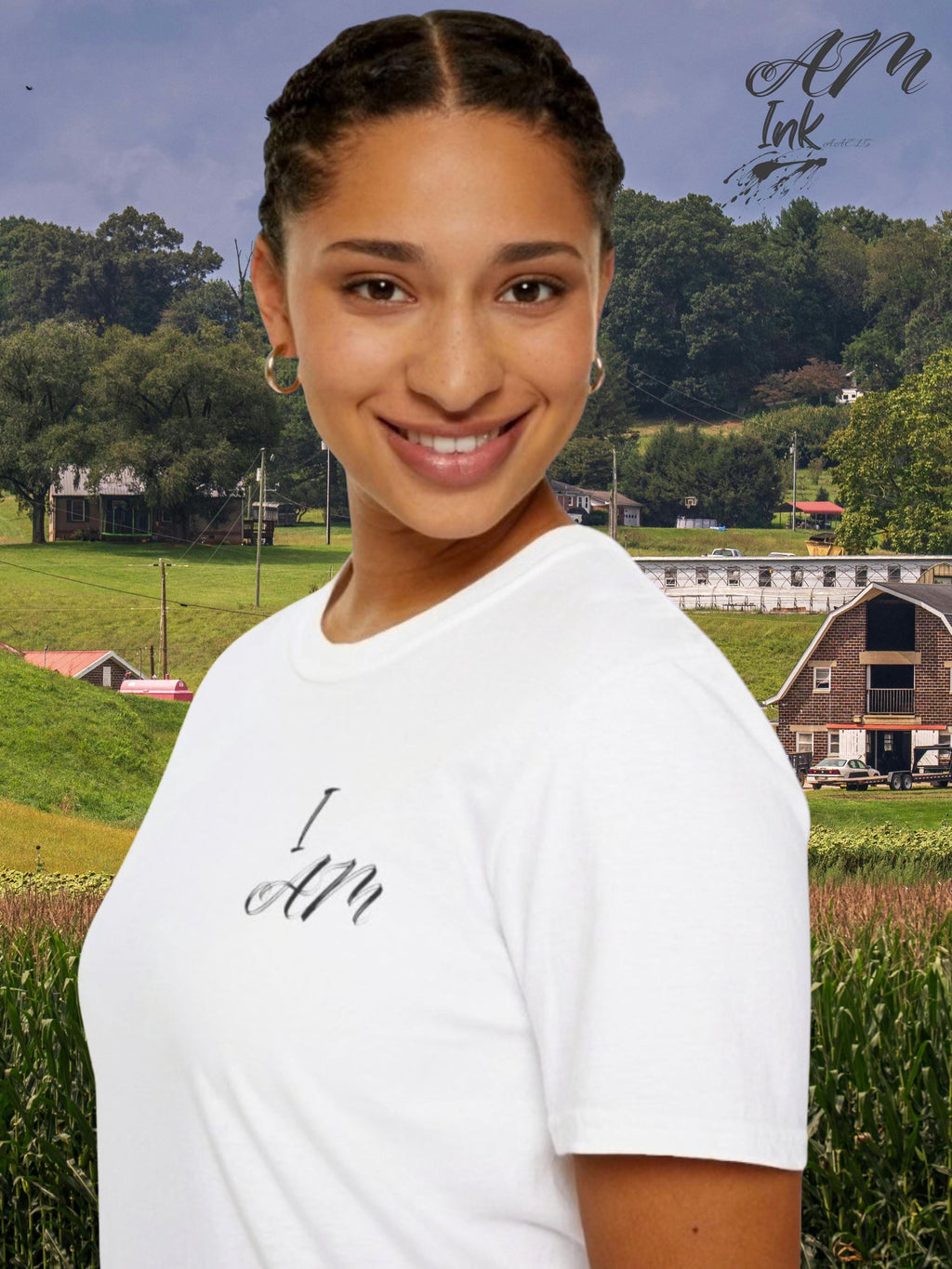Retro Rooster FARM FRESH Graphic Tee