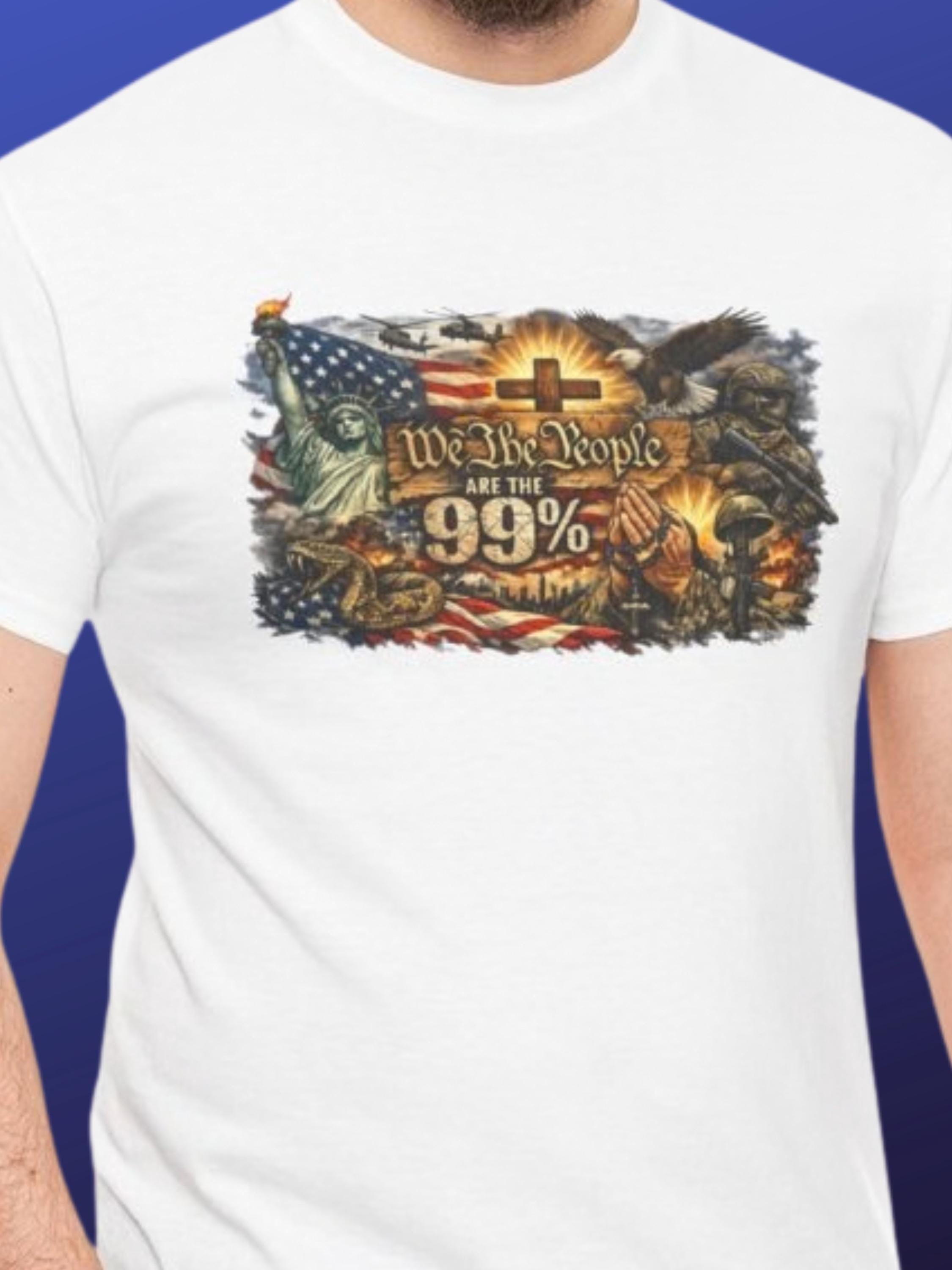 PATRIOTIC American Biker Shirt | Patriotic Eagle Flame Tee | Freedom Rider | USA Pride Graphic