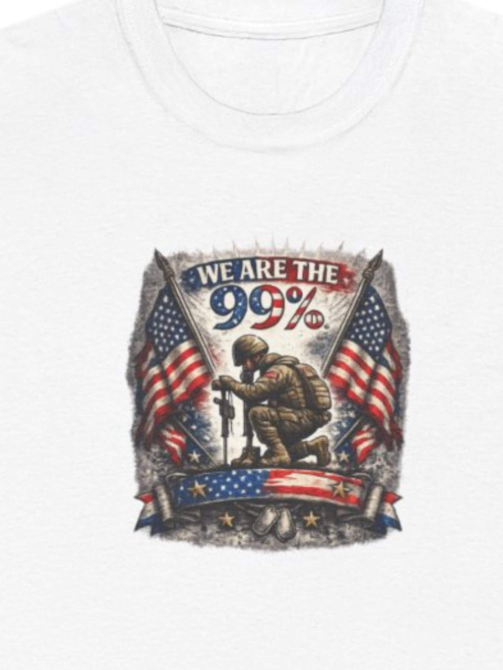 Veteran T-Shirt | Patriotic Soldier Graphic Tee, American Pride