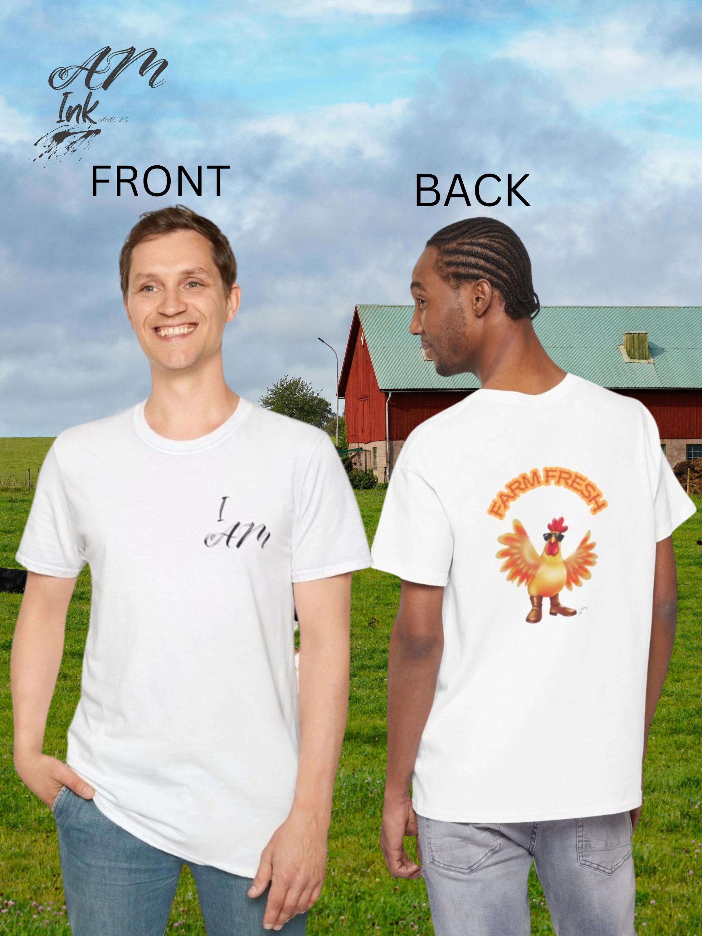 Retro Rooster FARM FRESH Graphic Tee
