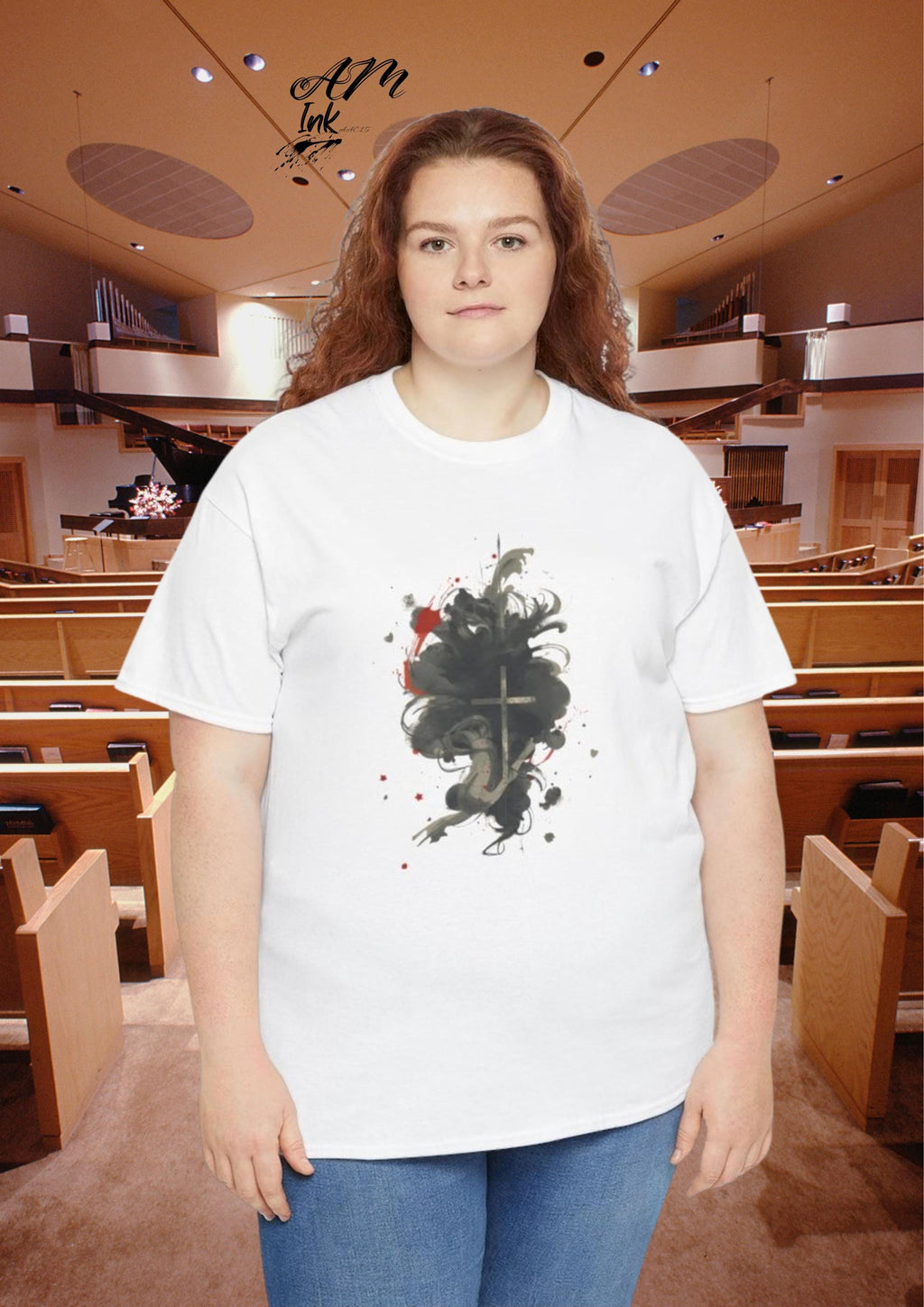 Personalized Faith Cross Shirt | Christian Apparel