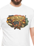 We the People T-Shirt | Vintage Constitution Scroll American Flag 99% Liberty Tee