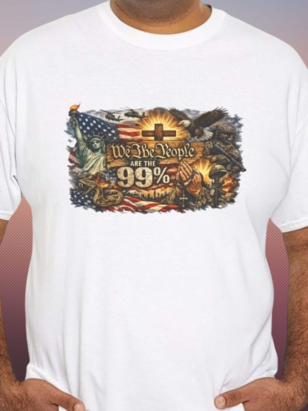 PATRIOTIC American Biker Shirt | Patriotic Eagle Flame Tee | Freedom Rider | USA Pride Graphic