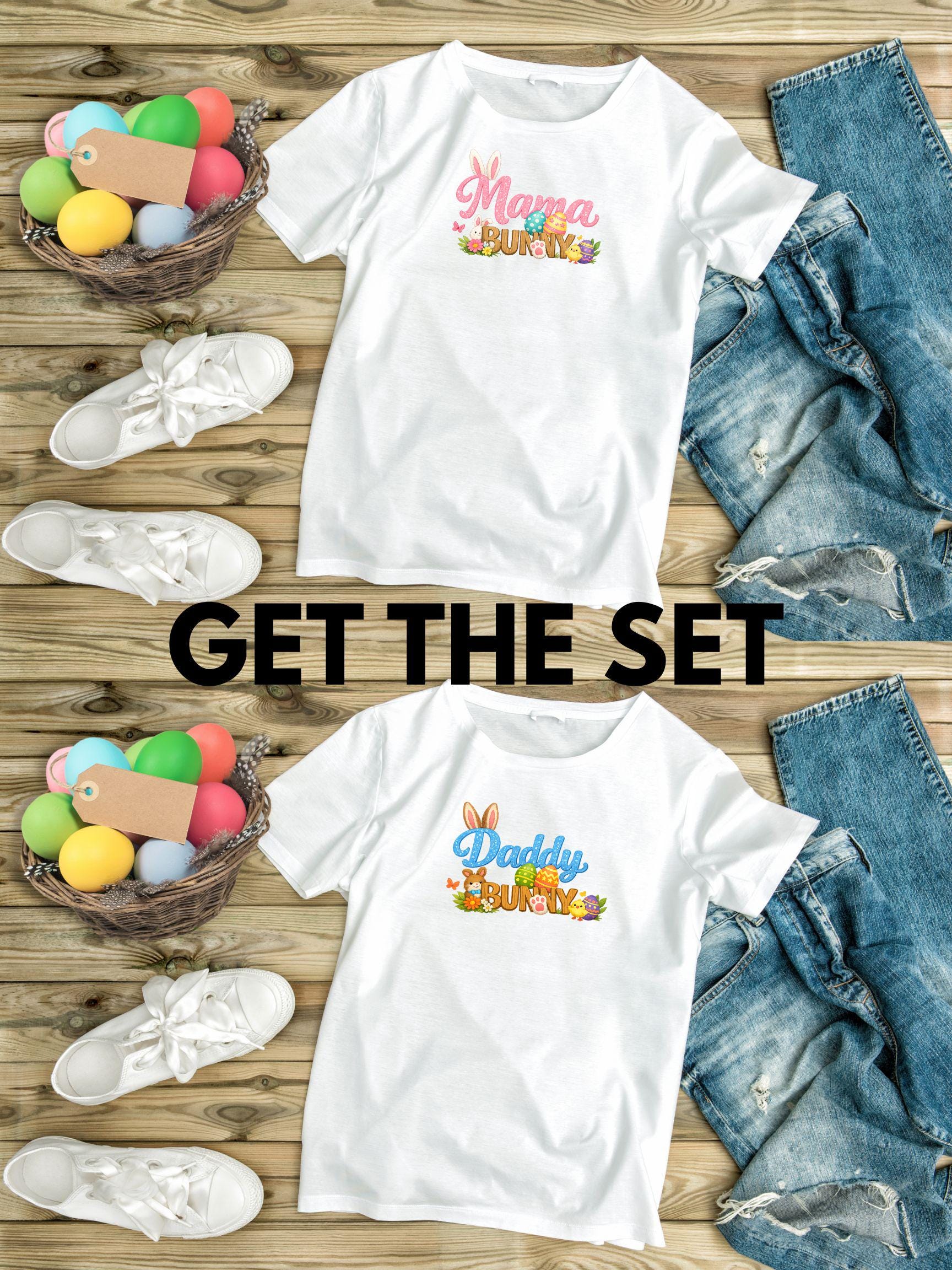 Mama Bunny T-Shirt | Pastel Floral Easter Graphic Tee