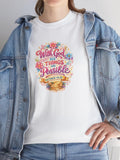 Floral Christian T-Shirt | Inspirational Scripture Faith Tee