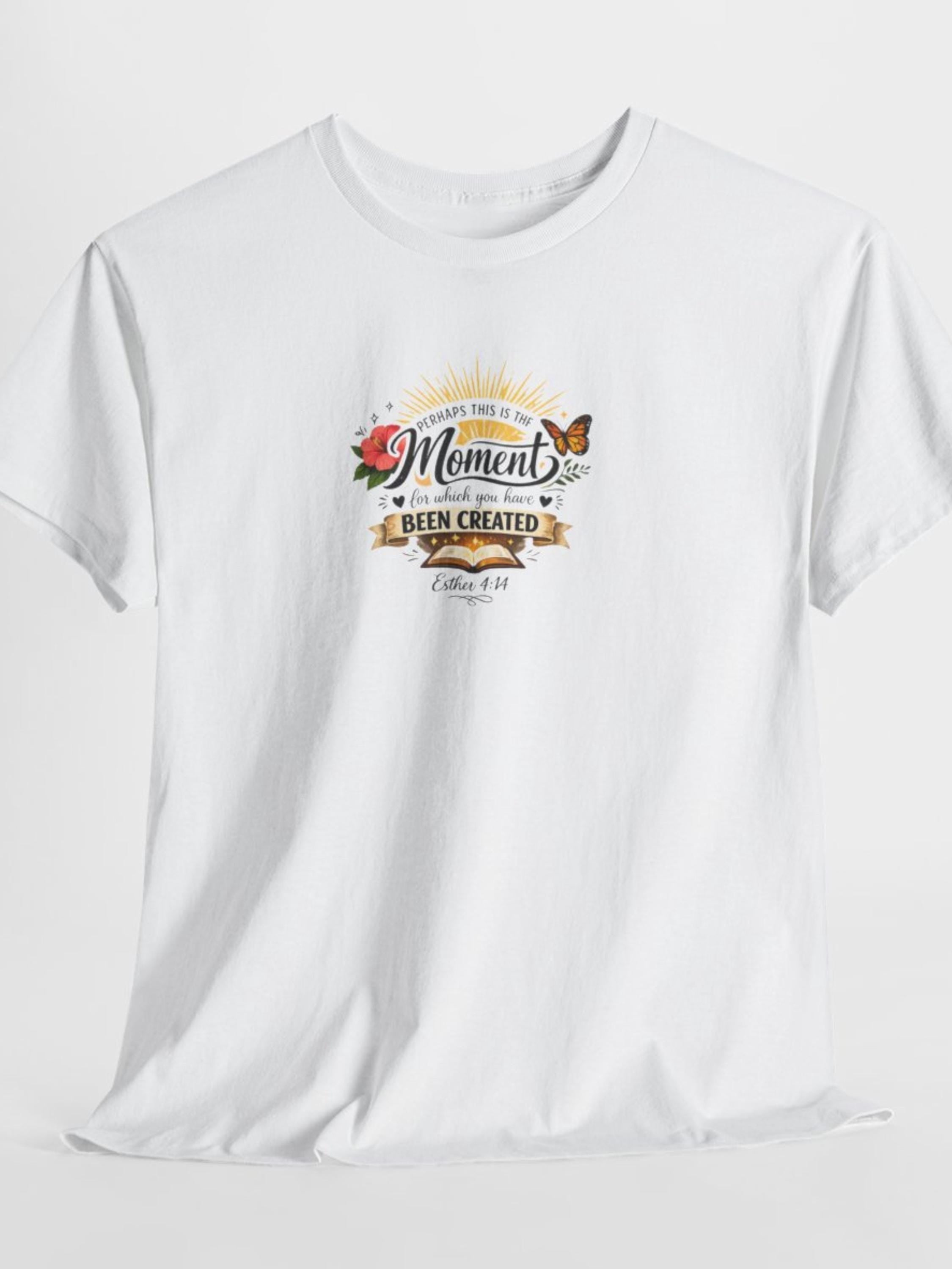 Christian T-Shirt – Esther 4:14 Inspirational Faith Tee