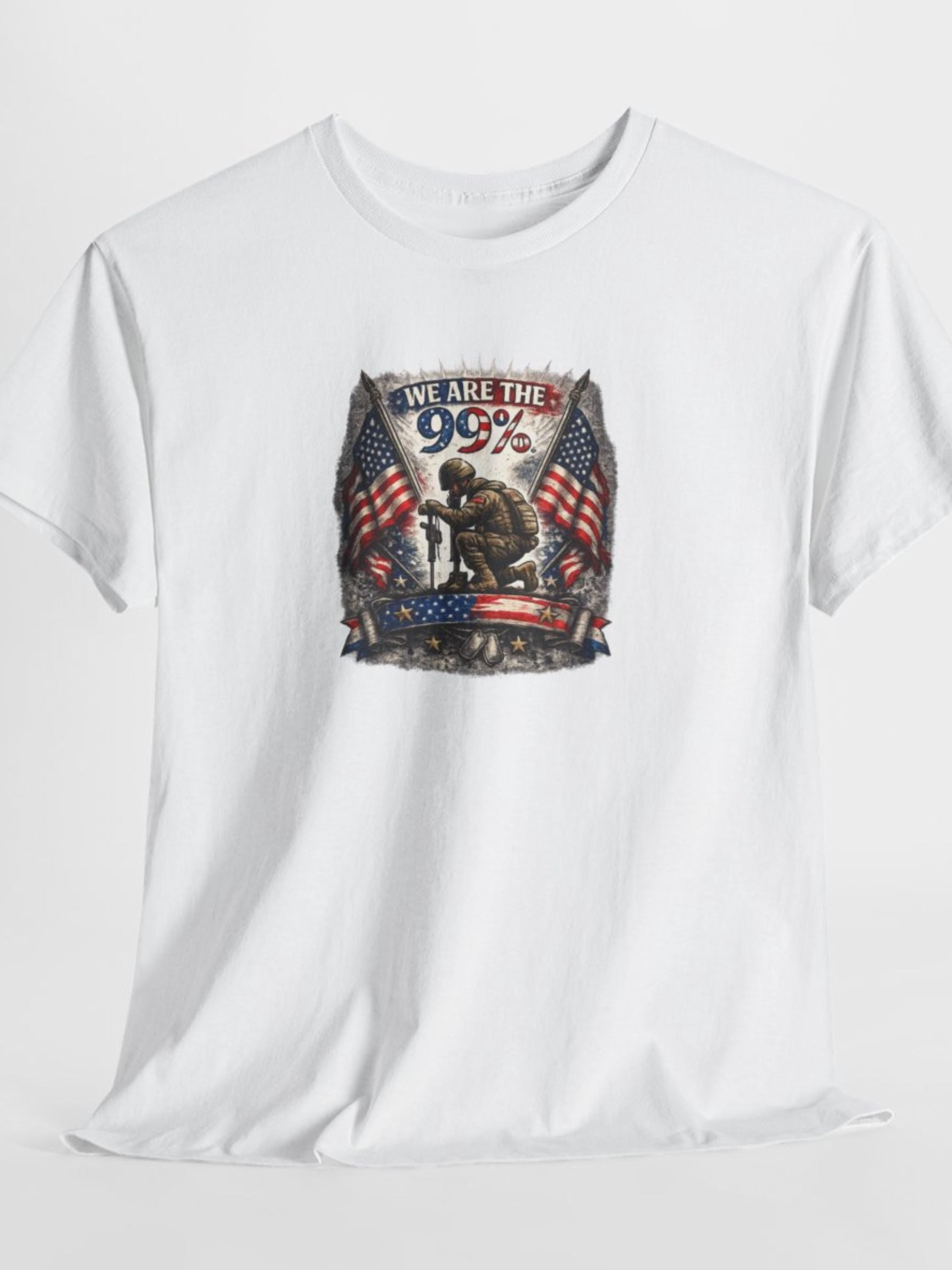 Veteran T-Shirt | Patriotic Soldier Graphic Tee, American Pride