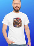 Patriotic Monster Truck T-Shirt – USA Freedom Graphic Tee