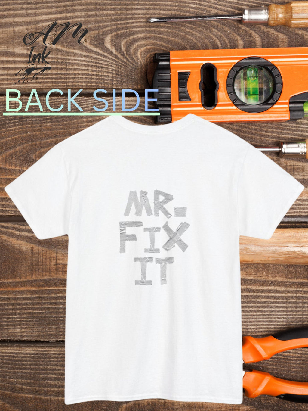I AM MR. Fix IT T-Shirt | Handyman duct tape-Inspired affirmation Graphic Tee