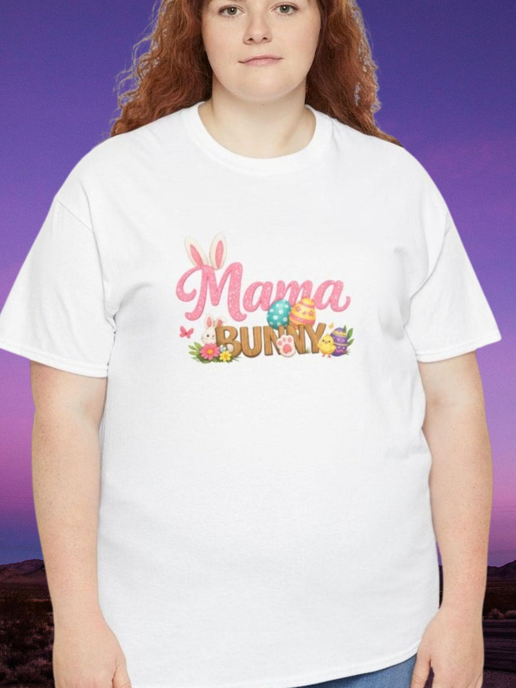 Mama Bunny T-Shirt | Pastel Floral Easter Graphic Tee