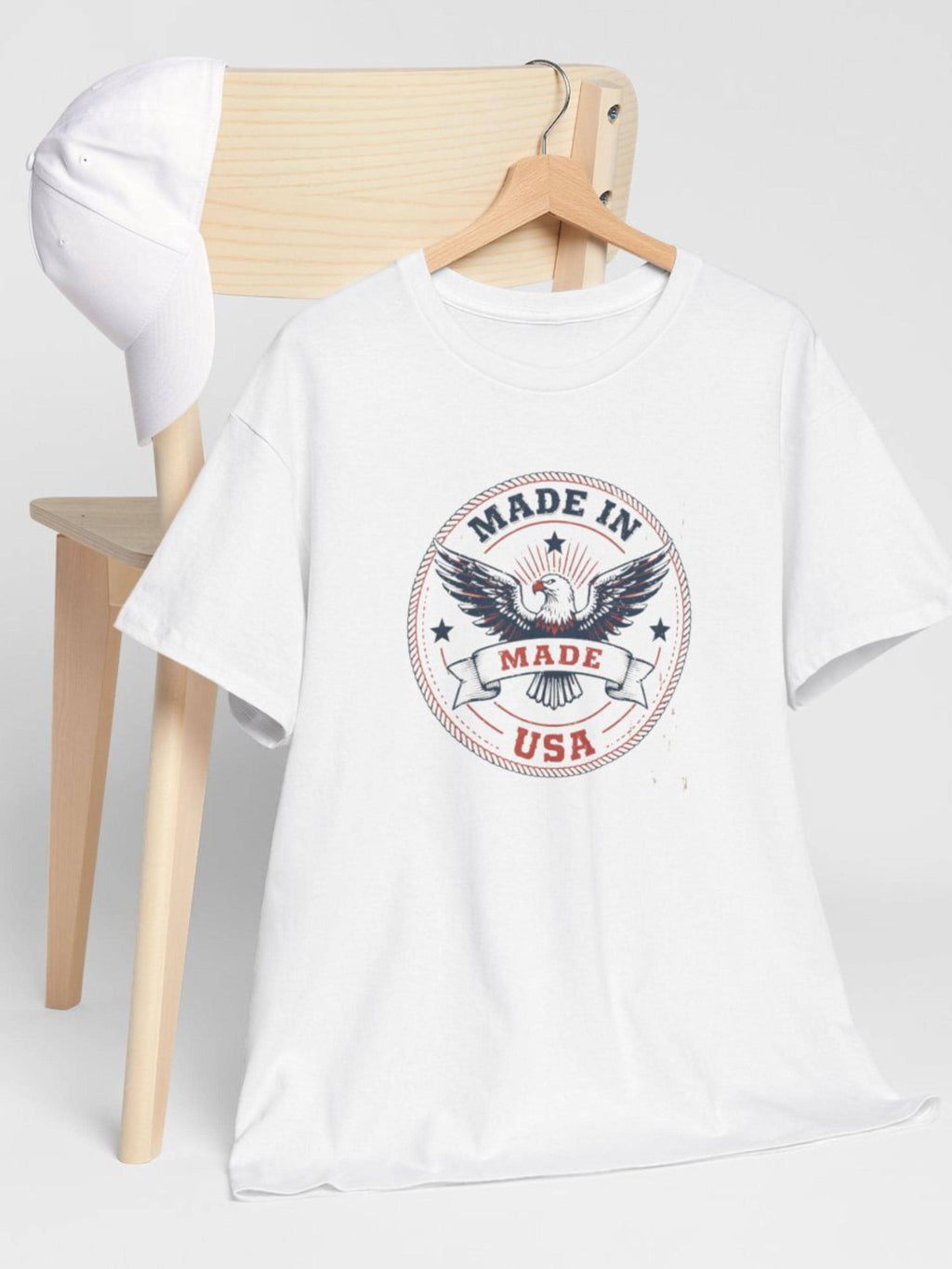 Vintage Eagle Seal T-Shirt | Distressed USA American Flag Graphic Tee