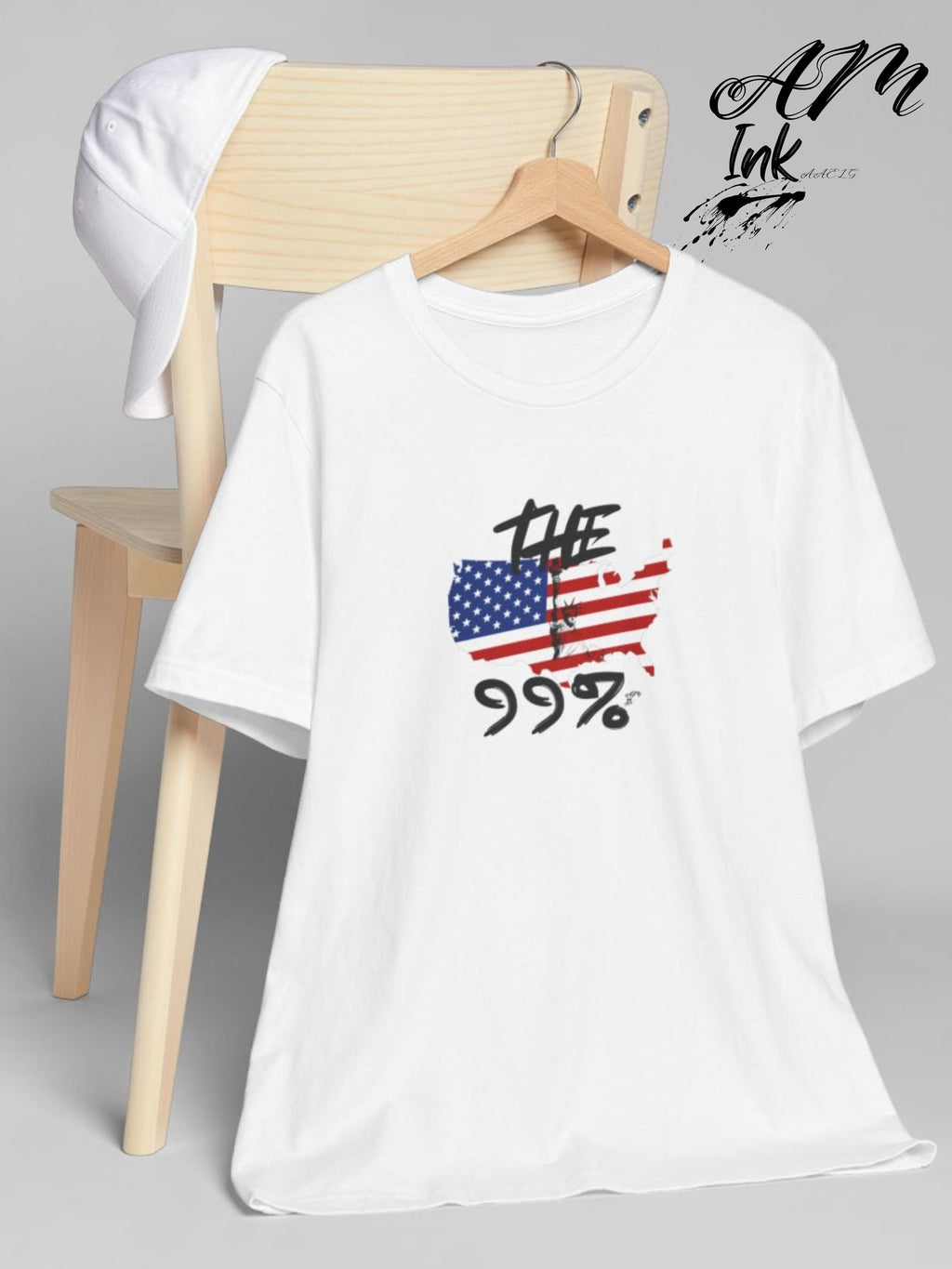 99% American Flag Graphic Tee - Patriotic USA Pride Shirt